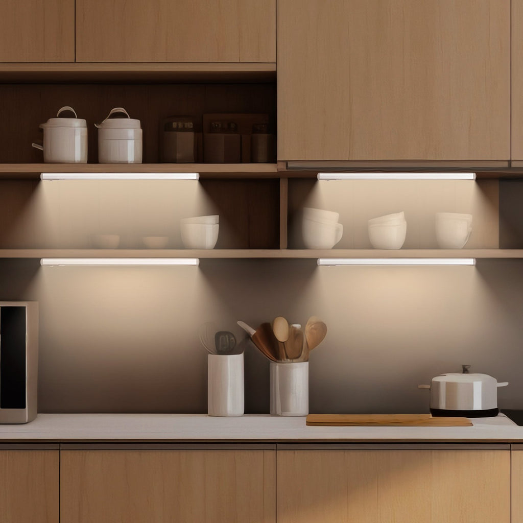 Under Cabinet Lighting 2 PCS 40 LED Motion Sensor Lights Battery Operated