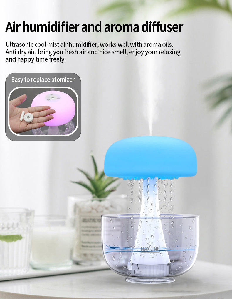 Jellyfish Raindrop Humidifier